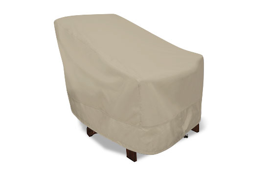 Portofino Patio Covers Adirondack Chair Cover   NPC Portofino Adirondak Chair Cover Khaki 